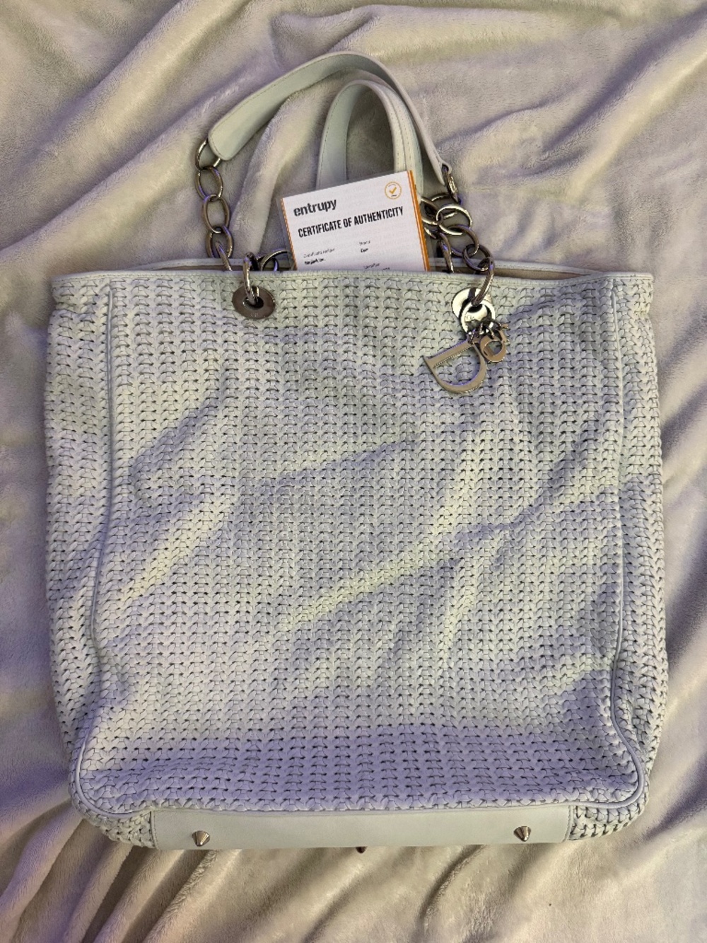 Christian Dior Tote with authentication